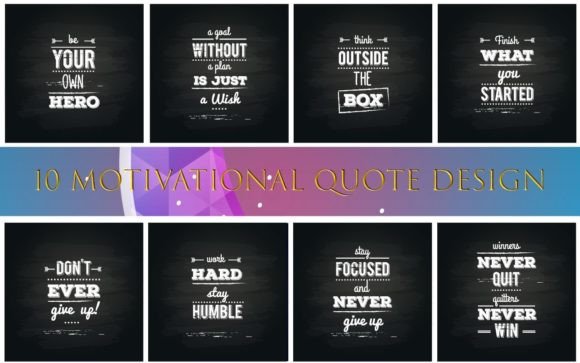 8 Motivational Quote SVG Bundle Design for Crafts and Graphics