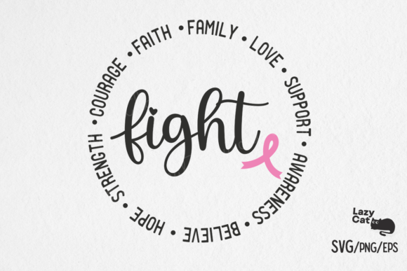 Breast Cancer Fight Quote SVG Design Review