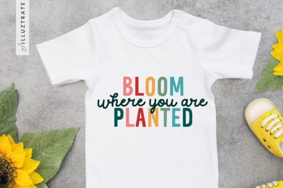 Flower Quote SVG Cut File for Crafts and Graphics