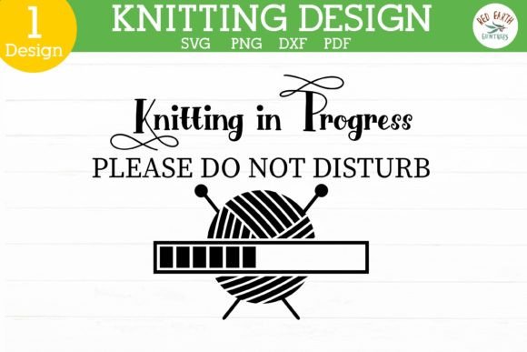 Knitting in Progress Quote SVG Review