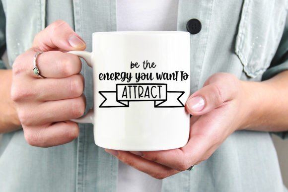 Positive Quote SVG Cut File for Crafts and Graphics