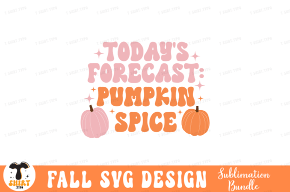 Pumpkin Spice Fall Quote SVG Design for Crafts and Graphics
