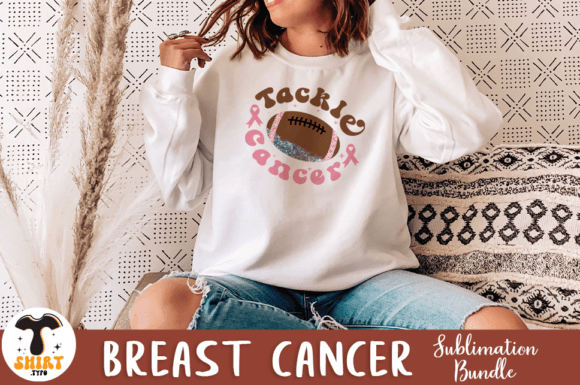 Tackle Breast Cancer Quote SVG Design for Crafts and Graphics