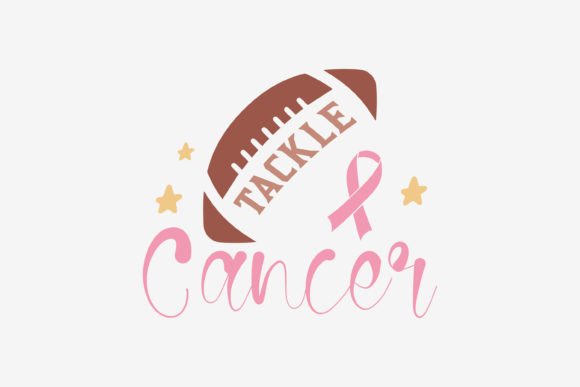 Tackle Breast Cancer Quote SVG for Crafts and Graphics